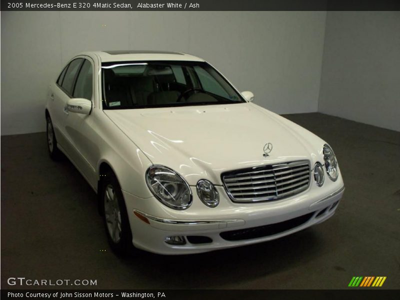 Alabaster White / Ash 2005 Mercedes-Benz E 320 4Matic Sedan