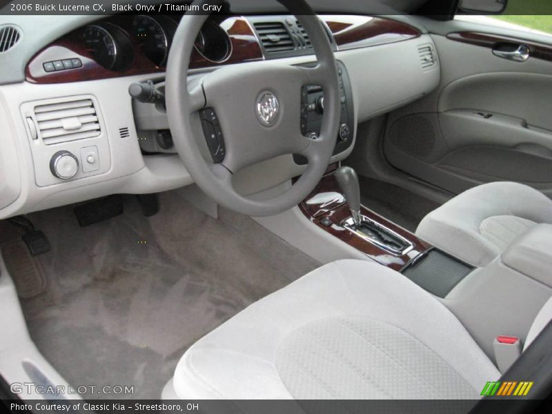 Black Onyx / Titanium Gray 2006 Buick Lucerne CX
