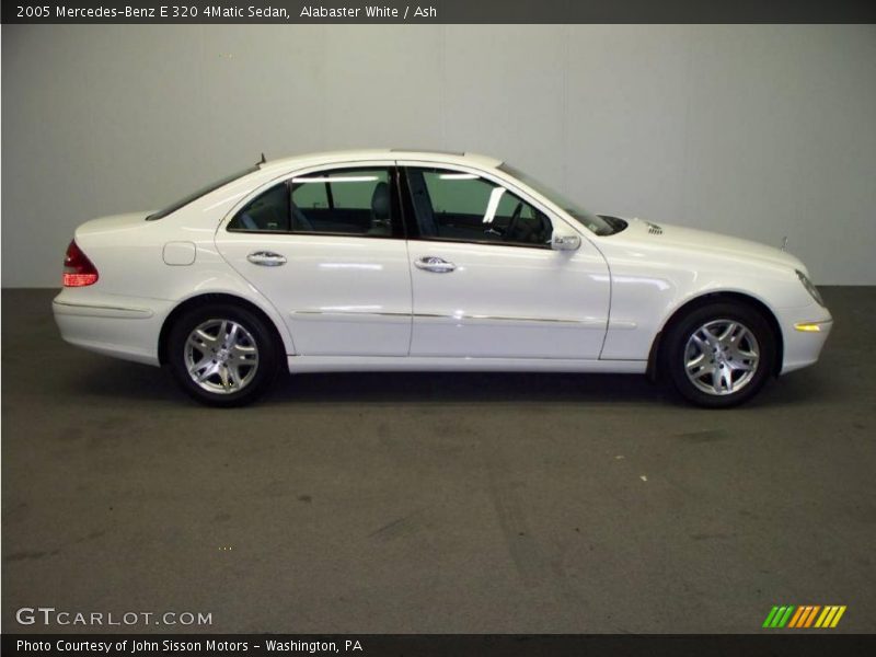 Alabaster White / Ash 2005 Mercedes-Benz E 320 4Matic Sedan