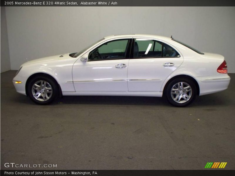 Alabaster White / Ash 2005 Mercedes-Benz E 320 4Matic Sedan