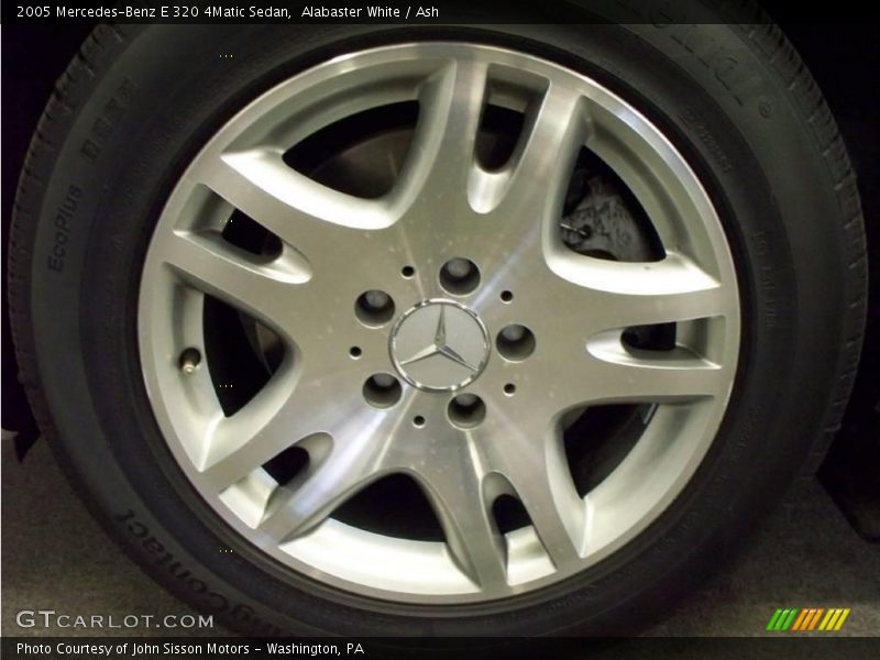 Alabaster White / Ash 2005 Mercedes-Benz E 320 4Matic Sedan