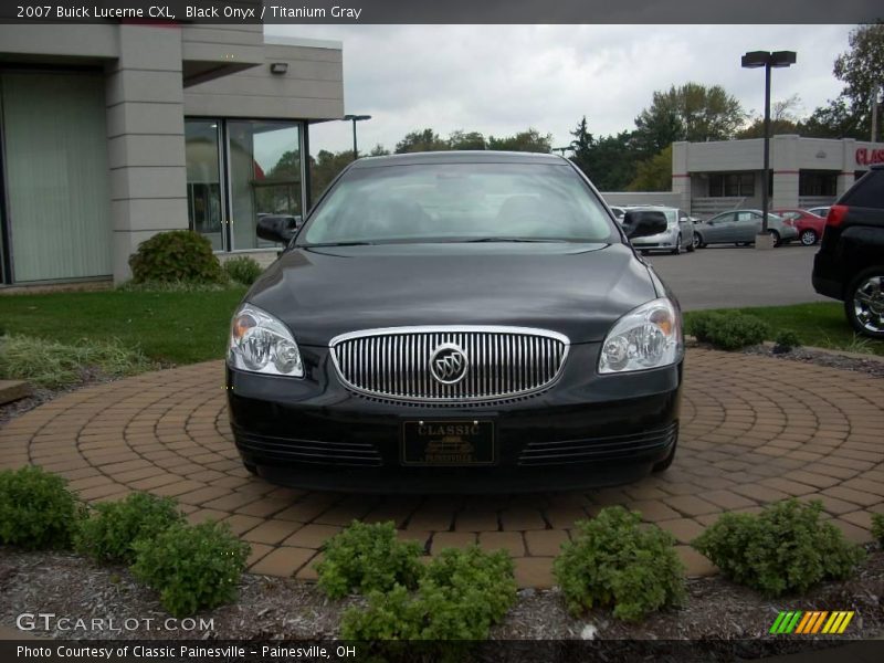 Black Onyx / Titanium Gray 2007 Buick Lucerne CXL