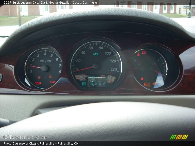 Dark Mocha Metallic / Cocoa/Cashmere 2007 Buick Lucerne CXL