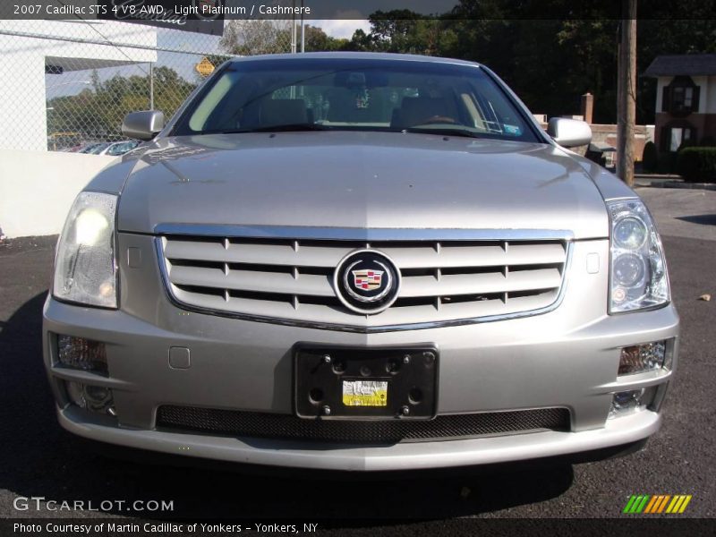 Light Platinum / Cashmere 2007 Cadillac STS 4 V8 AWD