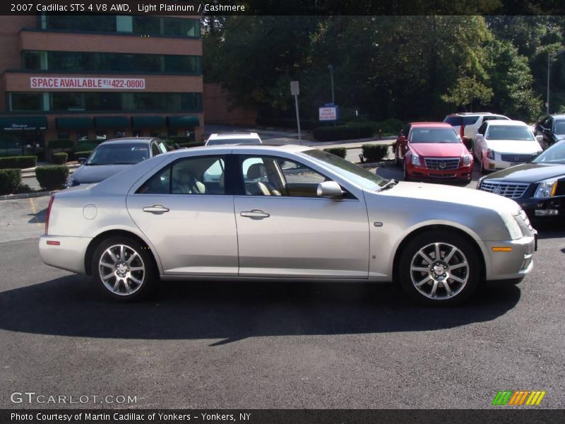 Light Platinum / Cashmere 2007 Cadillac STS 4 V8 AWD