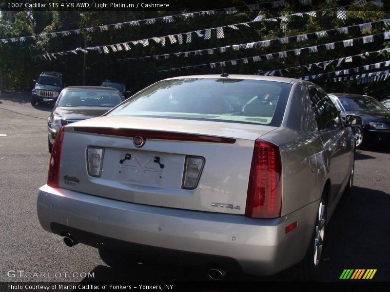 Light Platinum / Cashmere 2007 Cadillac STS 4 V8 AWD