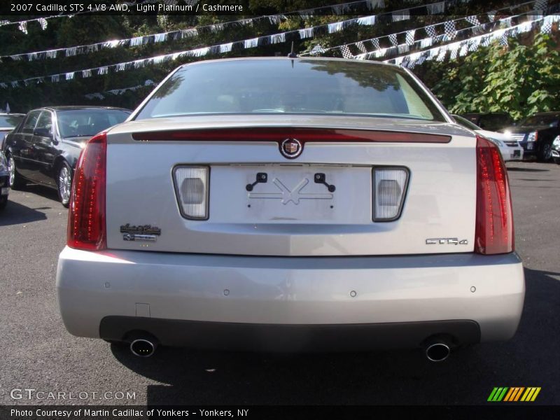 Light Platinum / Cashmere 2007 Cadillac STS 4 V8 AWD