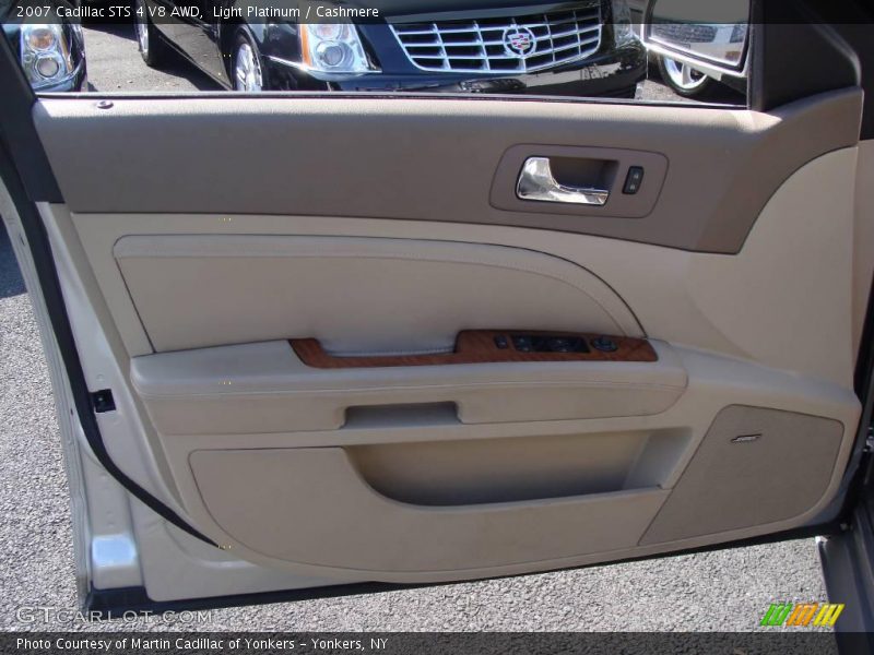 Light Platinum / Cashmere 2007 Cadillac STS 4 V8 AWD