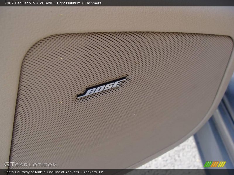 Light Platinum / Cashmere 2007 Cadillac STS 4 V8 AWD
