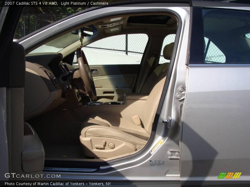 Light Platinum / Cashmere 2007 Cadillac STS 4 V8 AWD