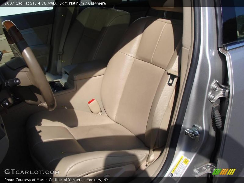 Light Platinum / Cashmere 2007 Cadillac STS 4 V8 AWD
