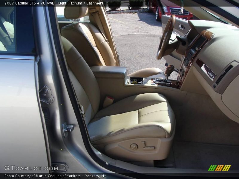 Light Platinum / Cashmere 2007 Cadillac STS 4 V8 AWD
