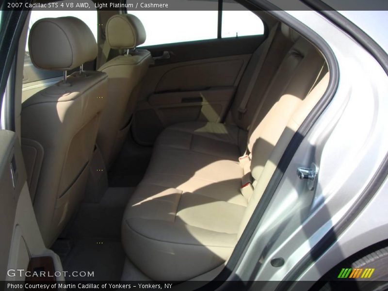Light Platinum / Cashmere 2007 Cadillac STS 4 V8 AWD
