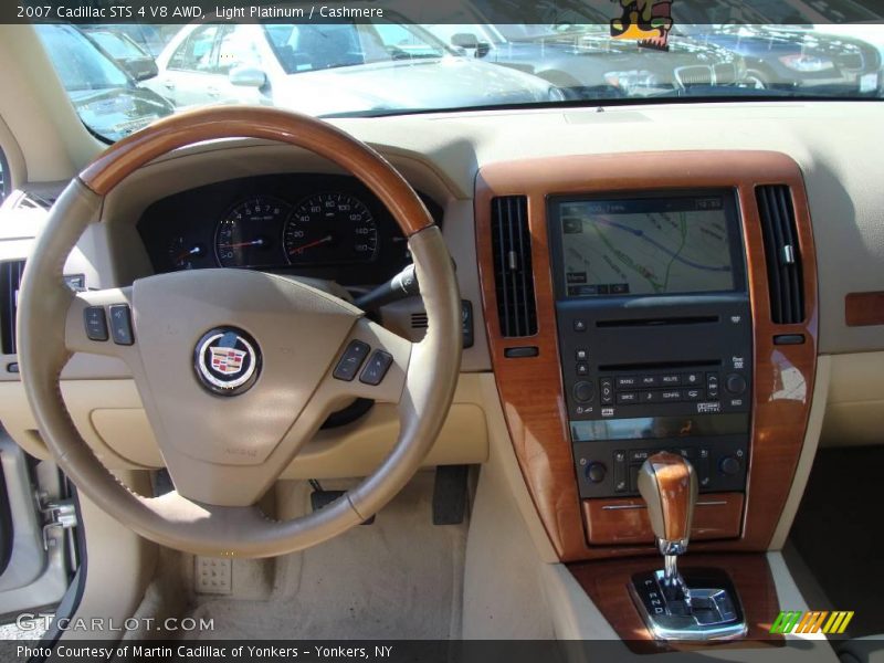 Light Platinum / Cashmere 2007 Cadillac STS 4 V8 AWD