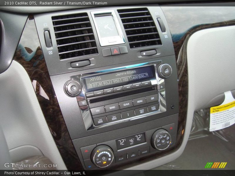 Radiant Silver / Titanium/Dark Titanium 2010 Cadillac DTS