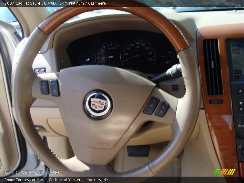 Light Platinum / Cashmere 2007 Cadillac STS 4 V8 AWD