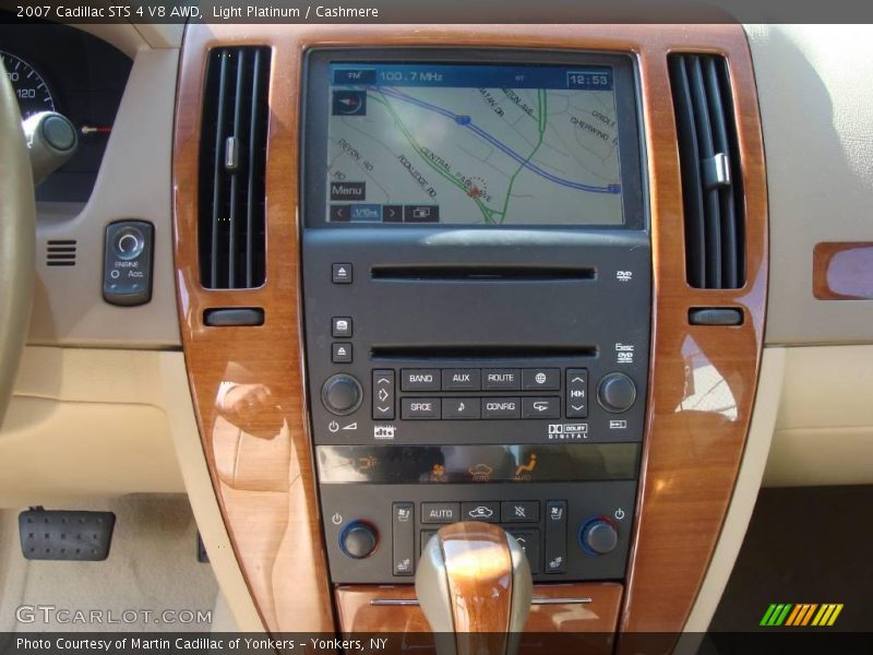 Light Platinum / Cashmere 2007 Cadillac STS 4 V8 AWD