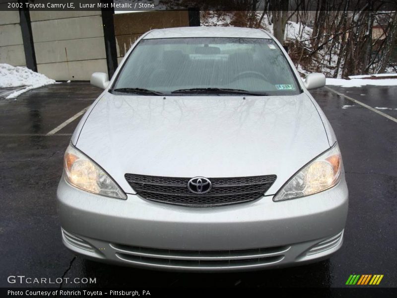 Lunar Mist Metallic / Stone 2002 Toyota Camry LE