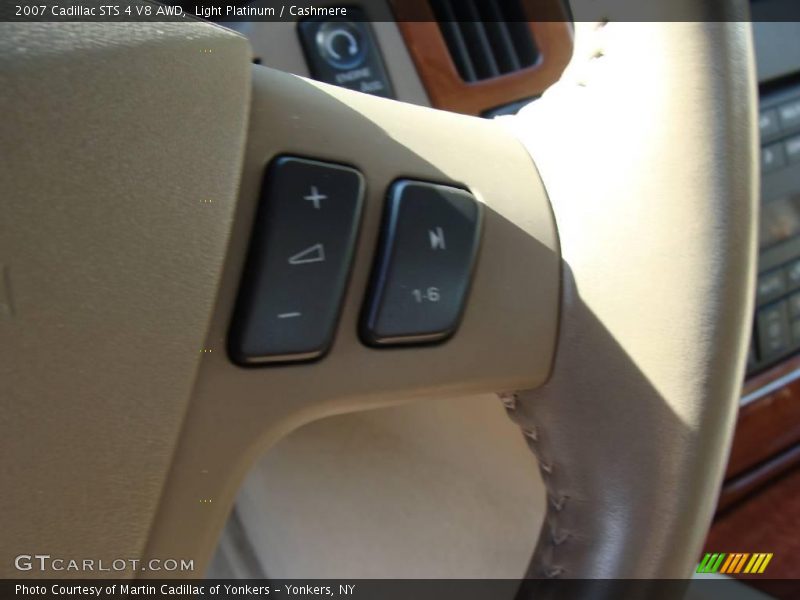 Light Platinum / Cashmere 2007 Cadillac STS 4 V8 AWD
