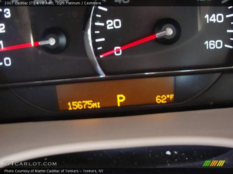Light Platinum / Cashmere 2007 Cadillac STS 4 V8 AWD