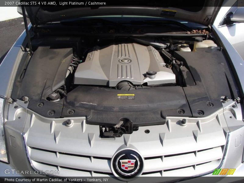 Light Platinum / Cashmere 2007 Cadillac STS 4 V8 AWD