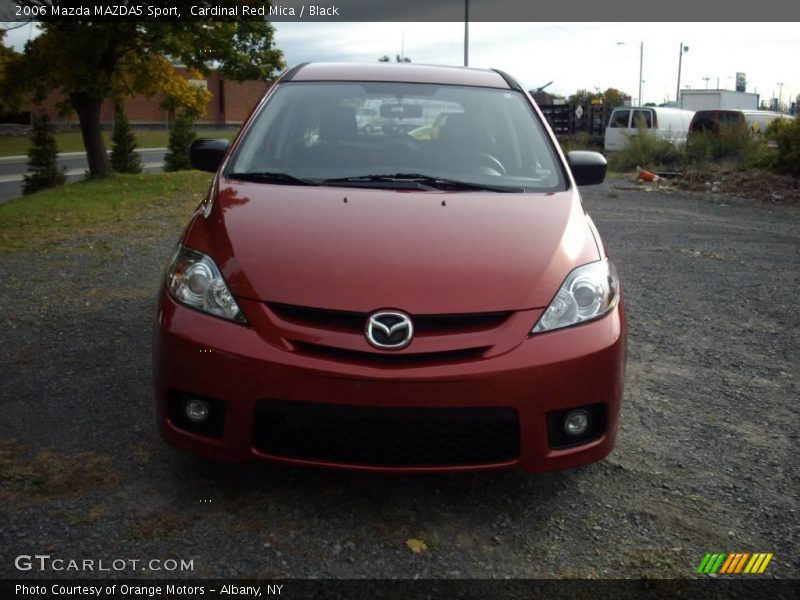 Cardinal Red Mica / Black 2006 Mazda MAZDA5 Sport