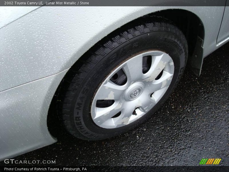 Lunar Mist Metallic / Stone 2002 Toyota Camry LE