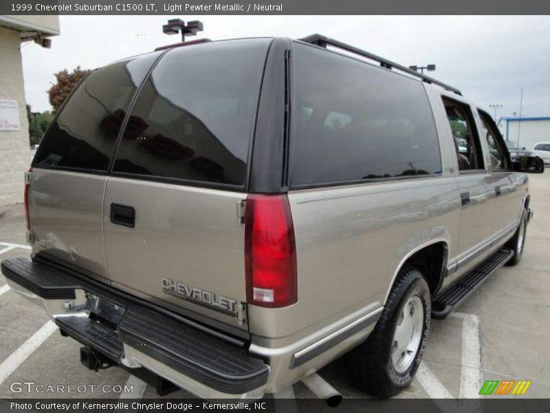 Light Pewter Metallic / Neutral 1999 Chevrolet Suburban C1500 LT