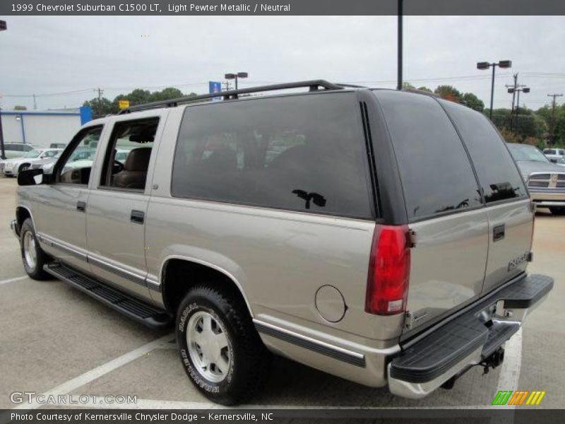 Light Pewter Metallic / Neutral 1999 Chevrolet Suburban C1500 LT