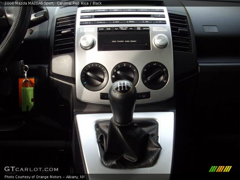 Cardinal Red Mica / Black 2006 Mazda MAZDA5 Sport