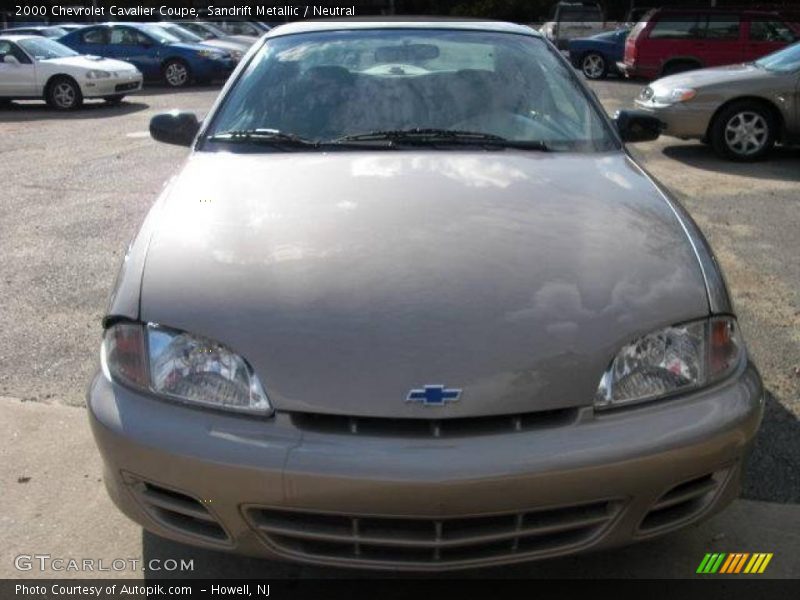 Sandrift Metallic / Neutral 2000 Chevrolet Cavalier Coupe