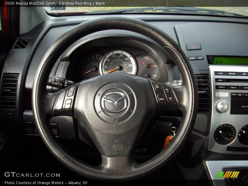 Cardinal Red Mica / Black 2006 Mazda MAZDA5 Sport