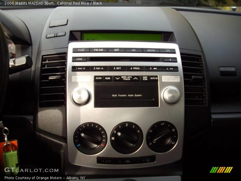 Cardinal Red Mica / Black 2006 Mazda MAZDA5 Sport