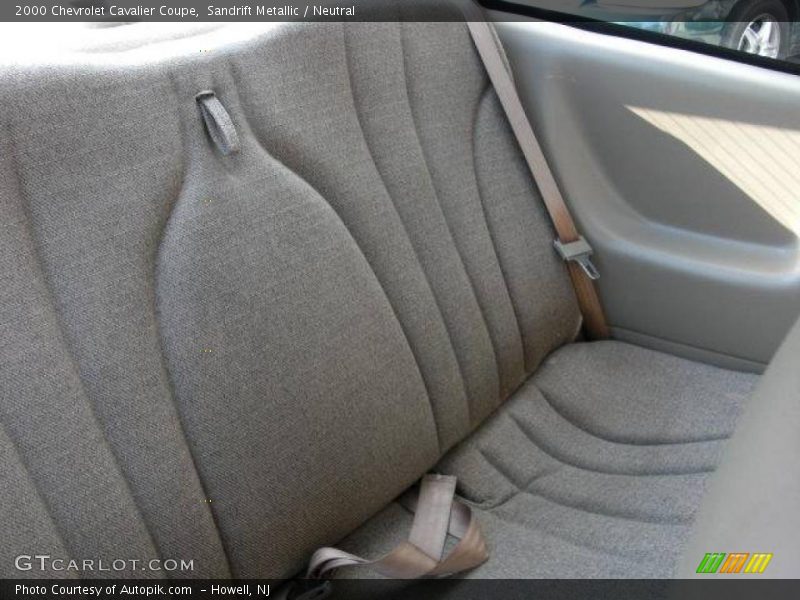 Sandrift Metallic / Neutral 2000 Chevrolet Cavalier Coupe