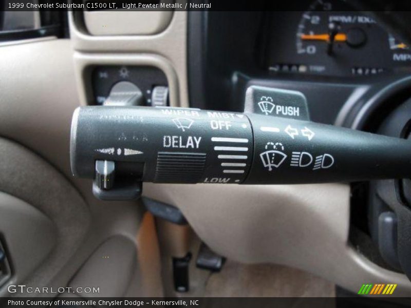 Light Pewter Metallic / Neutral 1999 Chevrolet Suburban C1500 LT