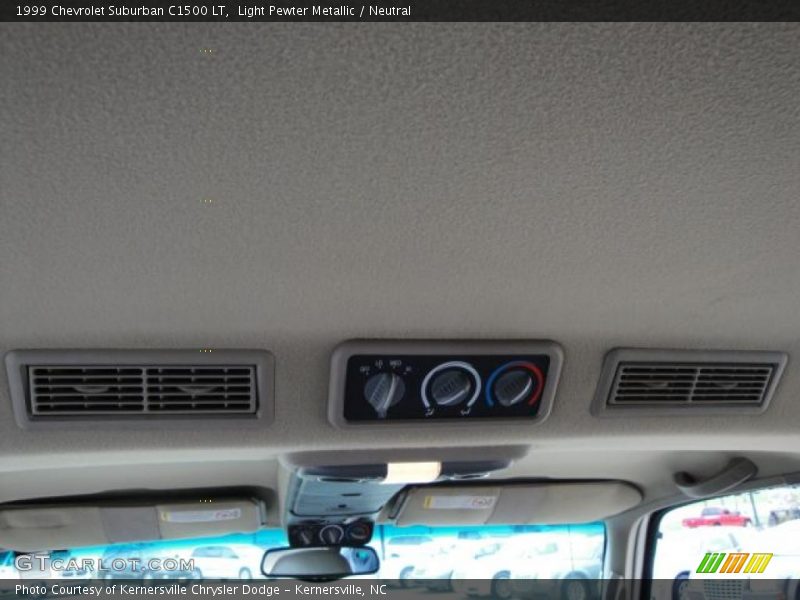 Light Pewter Metallic / Neutral 1999 Chevrolet Suburban C1500 LT