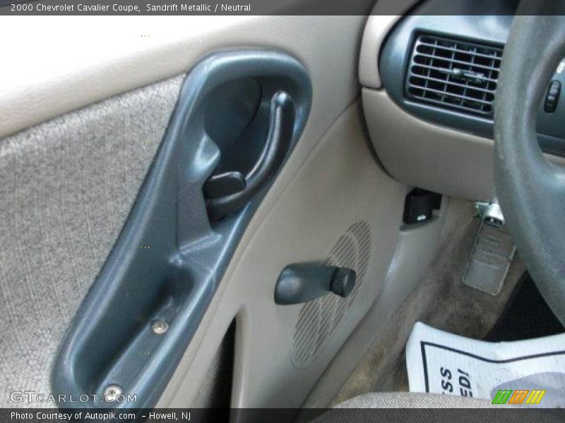 Sandrift Metallic / Neutral 2000 Chevrolet Cavalier Coupe