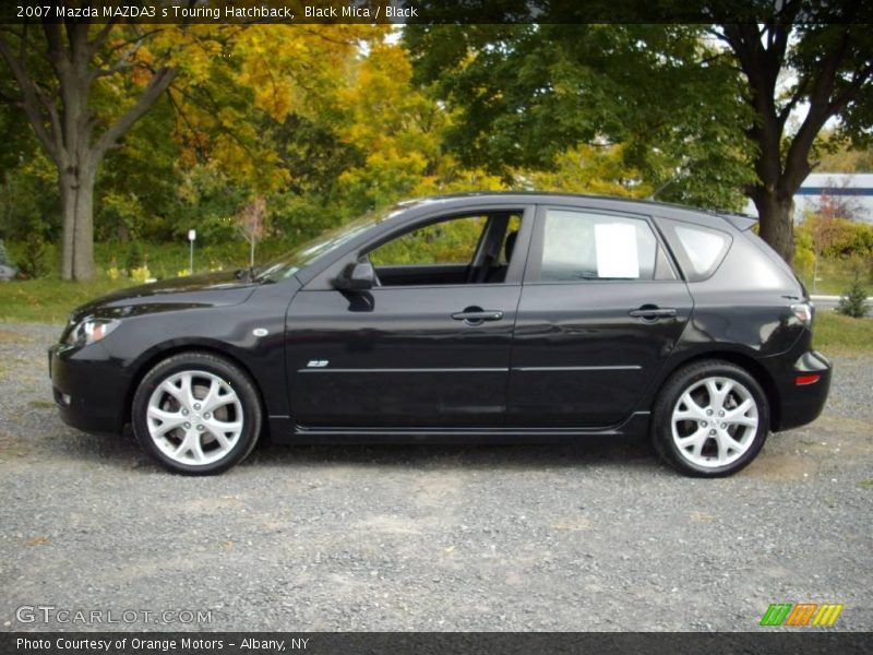 Black Mica / Black 2007 Mazda MAZDA3 s Touring Hatchback