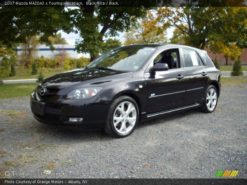 Black Mica / Black 2007 Mazda MAZDA3 s Touring Hatchback