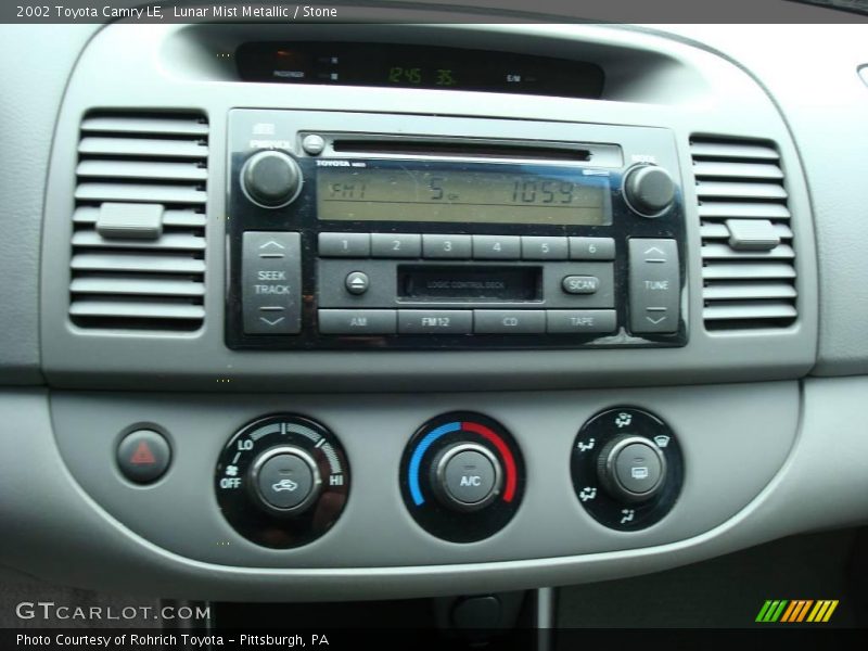 Lunar Mist Metallic / Stone 2002 Toyota Camry LE