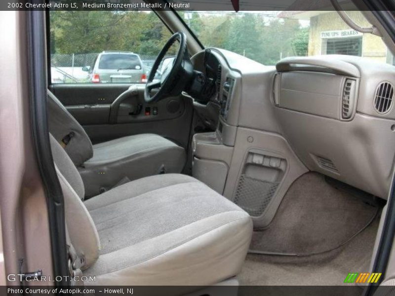 Medium Bronzemist Metallic / Neutral 2002 Chevrolet Astro LS