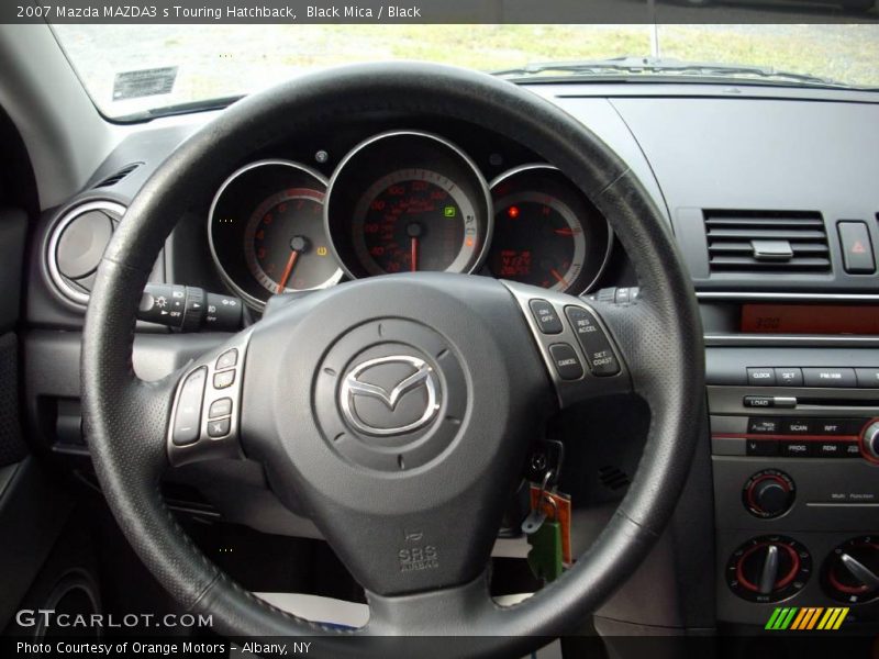 Black Mica / Black 2007 Mazda MAZDA3 s Touring Hatchback