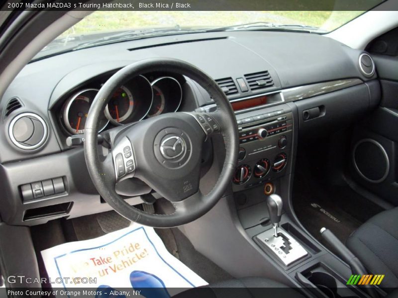 Black Mica / Black 2007 Mazda MAZDA3 s Touring Hatchback