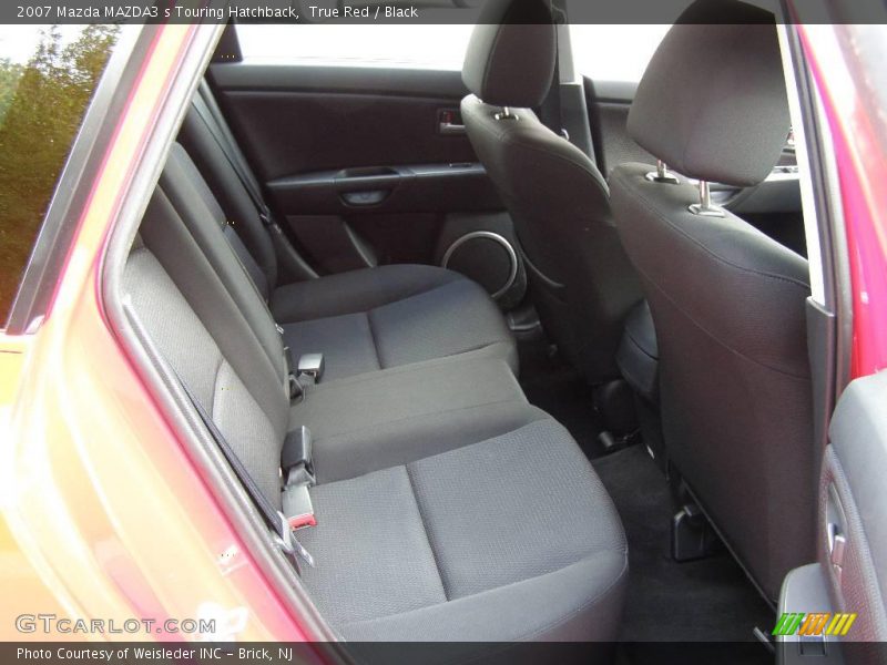 True Red / Black 2007 Mazda MAZDA3 s Touring Hatchback