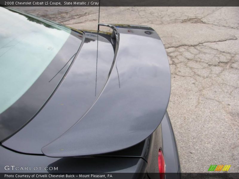 Slate Metallic / Gray 2008 Chevrolet Cobalt LS Coupe