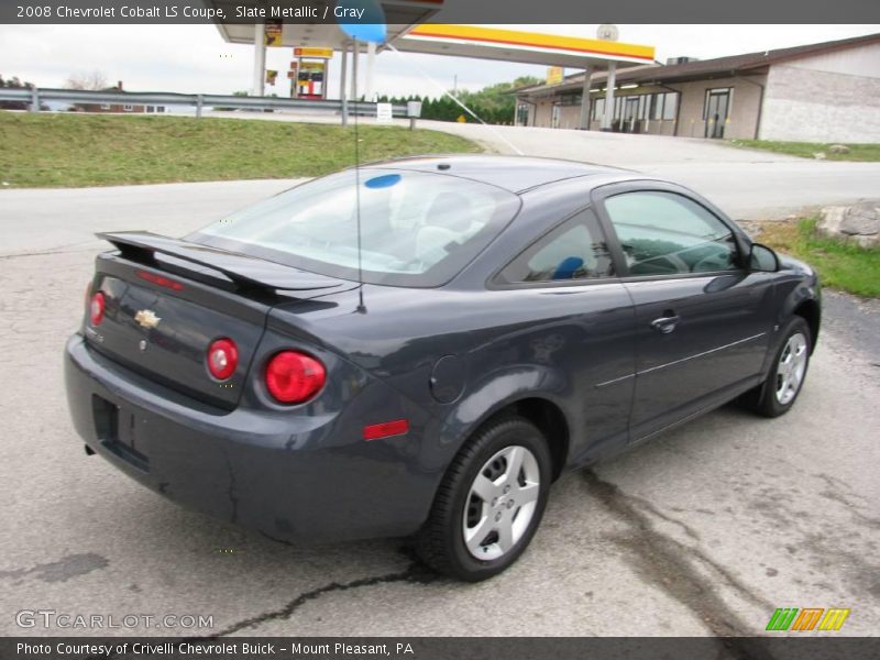 Slate Metallic / Gray 2008 Chevrolet Cobalt LS Coupe