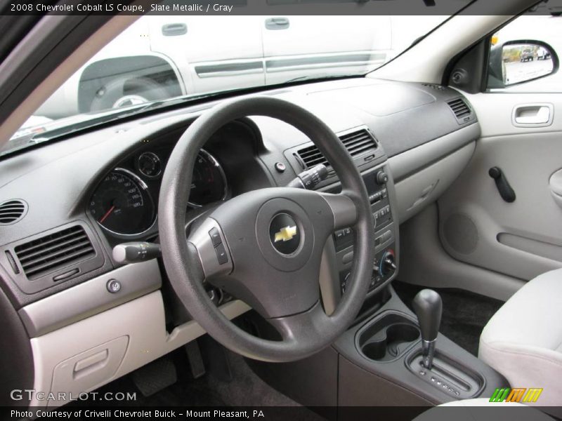 Slate Metallic / Gray 2008 Chevrolet Cobalt LS Coupe