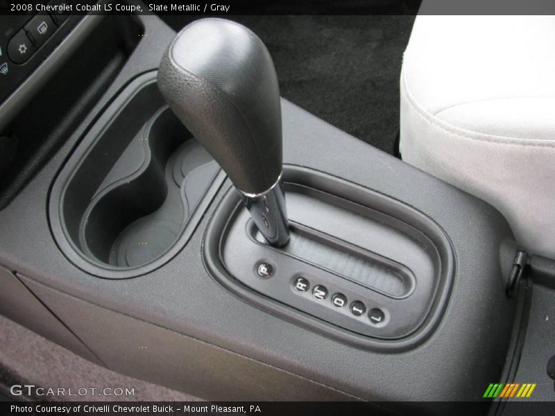 Slate Metallic / Gray 2008 Chevrolet Cobalt LS Coupe