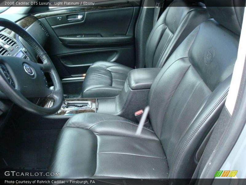 Light Platinum / Ebony 2008 Cadillac DTS Luxury
