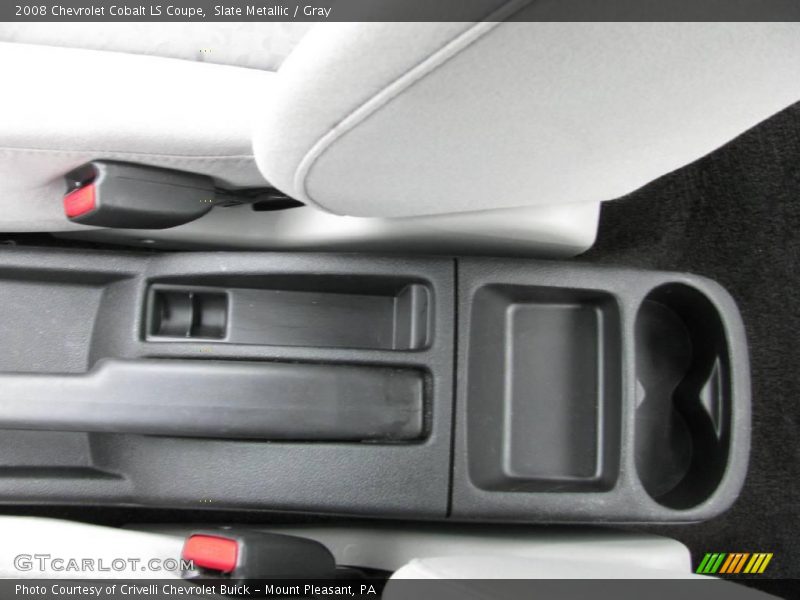 Slate Metallic / Gray 2008 Chevrolet Cobalt LS Coupe